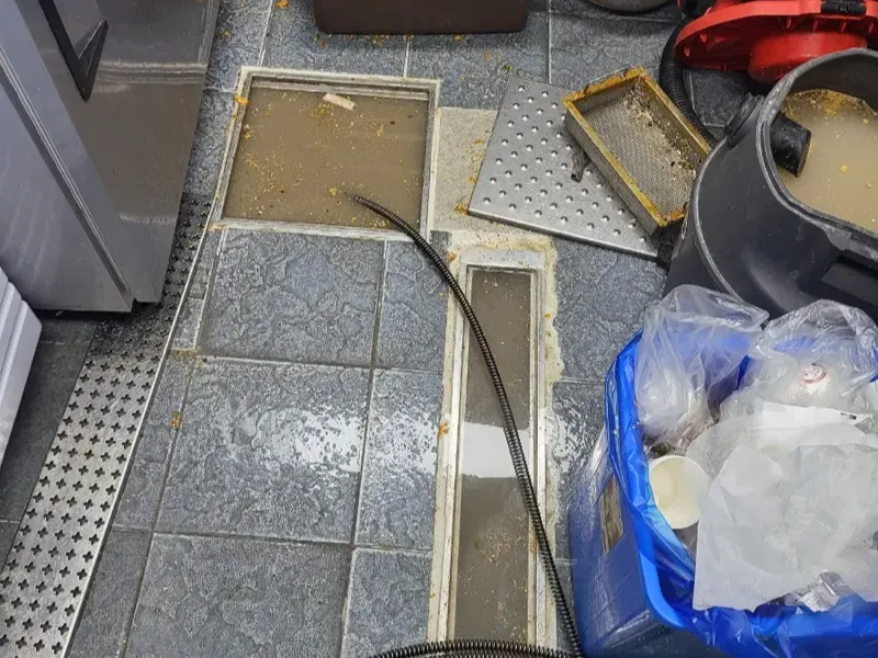 부여 상가·주방 배관 작업사례