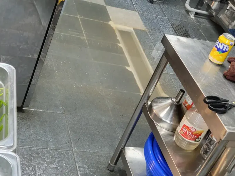 부여 상가·주방 배관 작업사례 4
